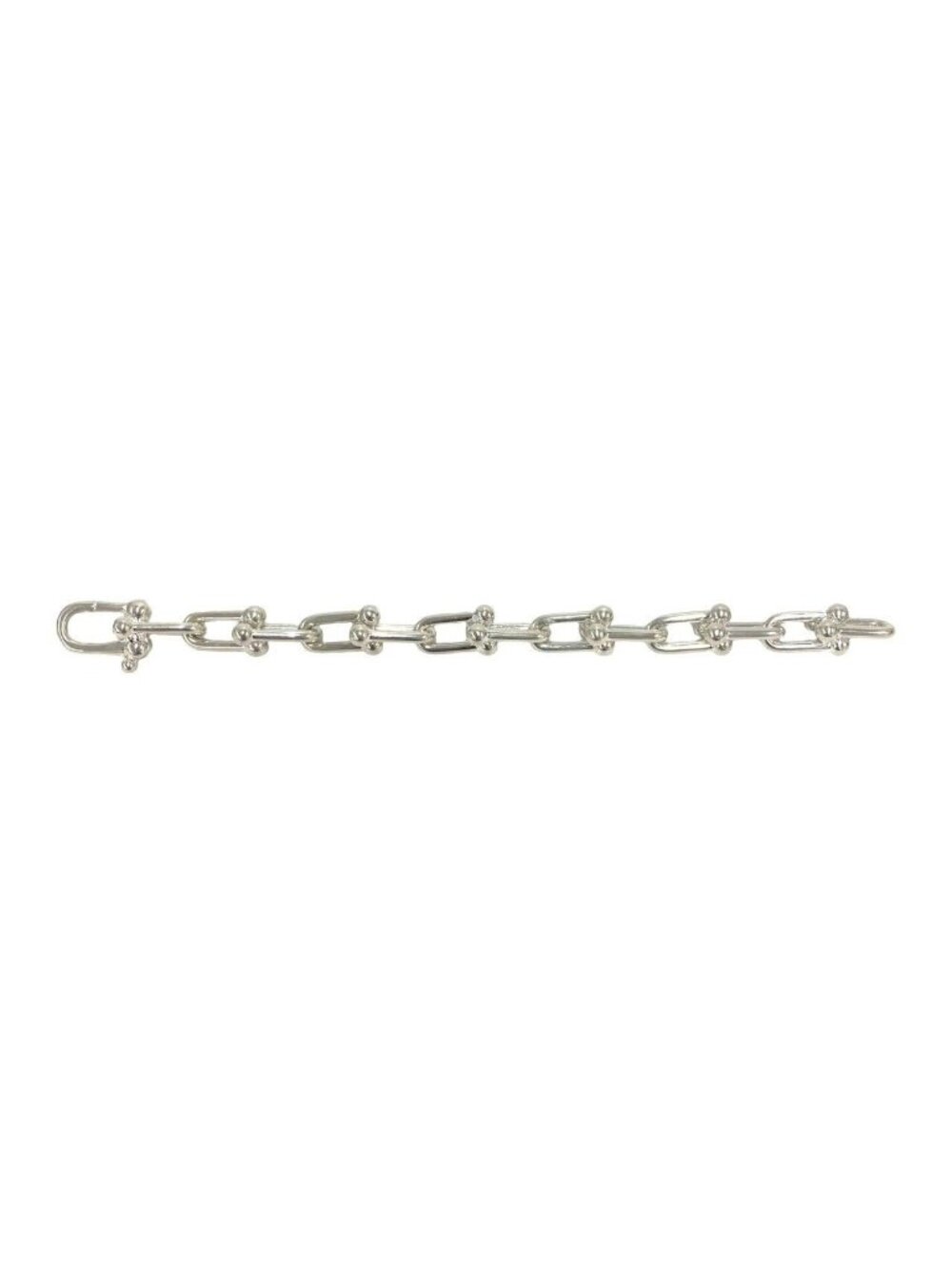 ★SOLD★ Tiffany & Co Large Link 925 Bracelet Chain Bangle Silver - Picture 5 of 6